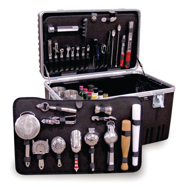 Custom branded presentation kit with an organized tool layout by Platt Cases