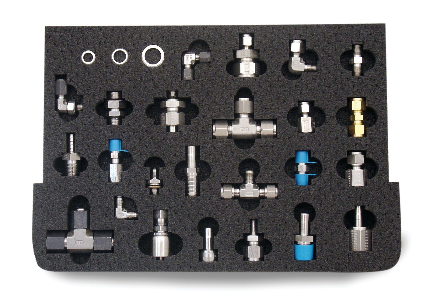 Custom OEM case with product-specific foam insert, manufactured by Platt Cases