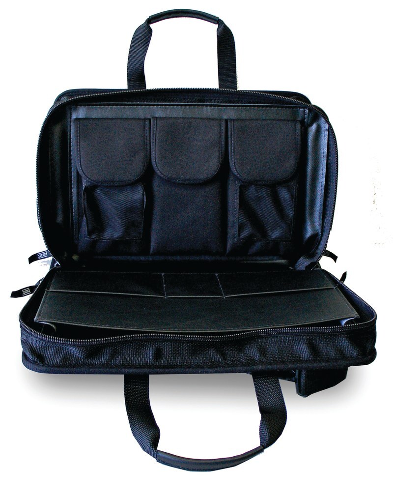 Soft-sewn tool case with sewn pockets and tool organization by Platt Cases